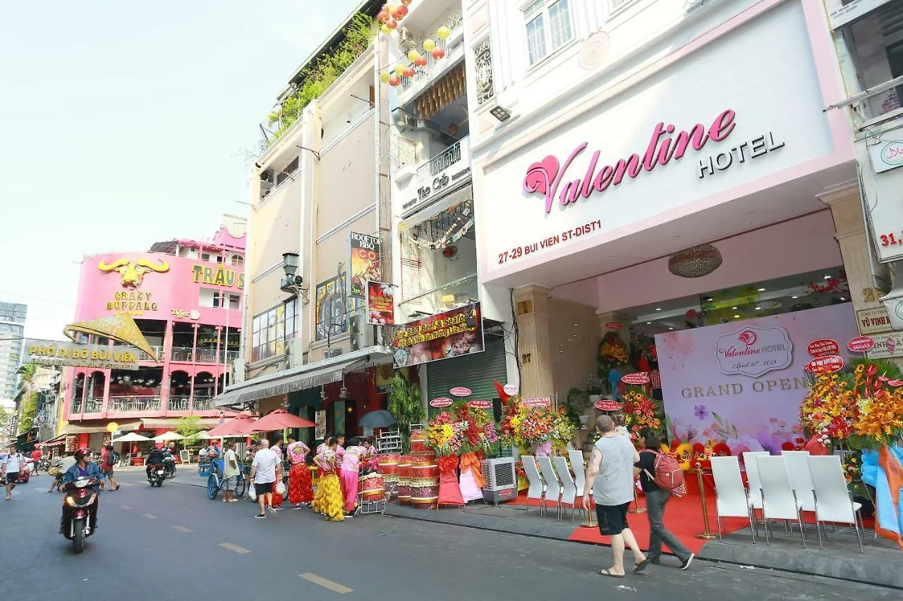 Valentine Hotel Saigon - Bui Vien Street Хошимин